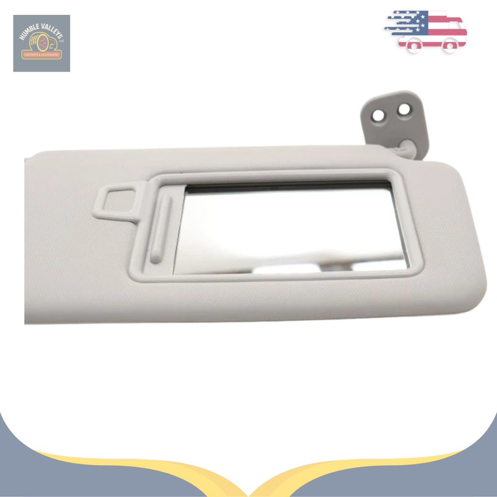 2016–2021 Hyundai Tucson RH Passenger Sunvisor Sun Visor with Mirror OEM — view 2