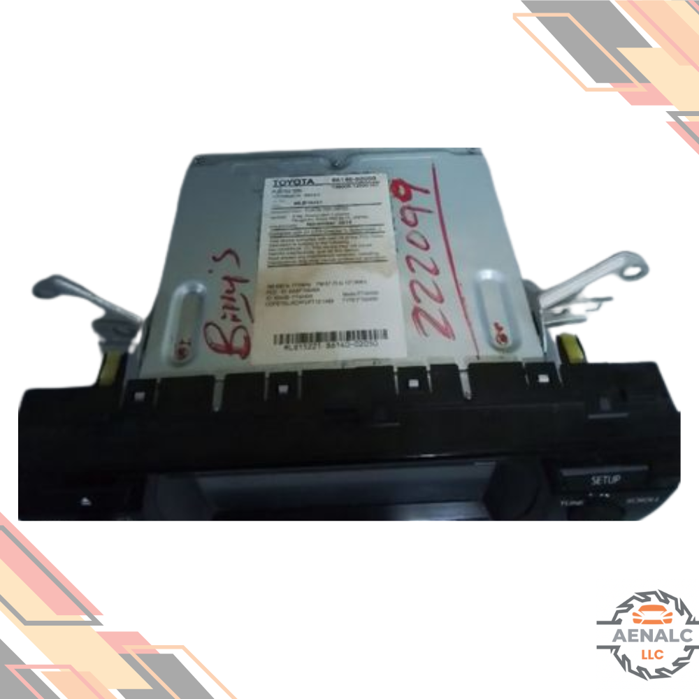 2012–2015 Toyota Prius Radio Display and Receiver OEM — view 2