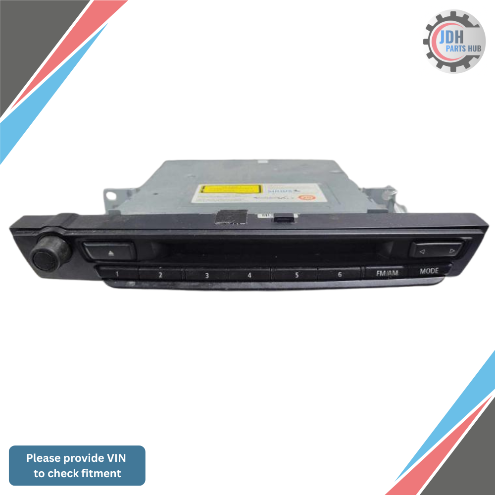 2011–2013 BMW X5 AM FM CD Satellite Radio Player Receiver without Navigation OEM — view 1