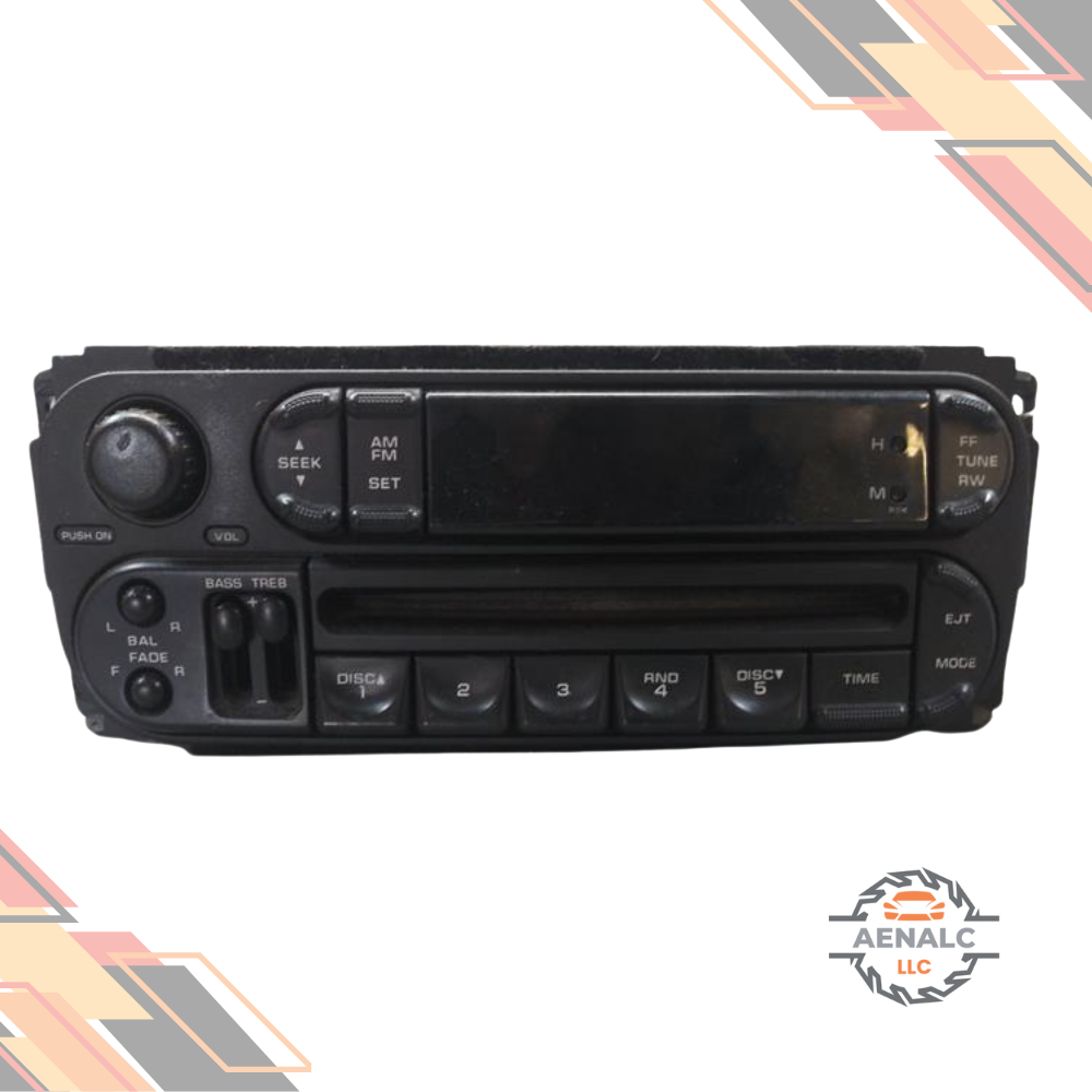 2002–2005 Dodge Ram 1500 Radio RBK 03 04 — view 2