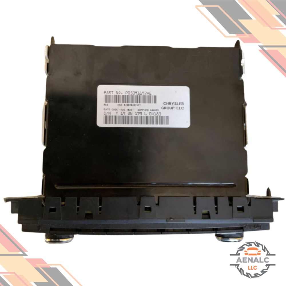 2012–2017 Jeep Patriot MP3 CD with Satellite Radio Receiver Face ID RES OEM — view 2