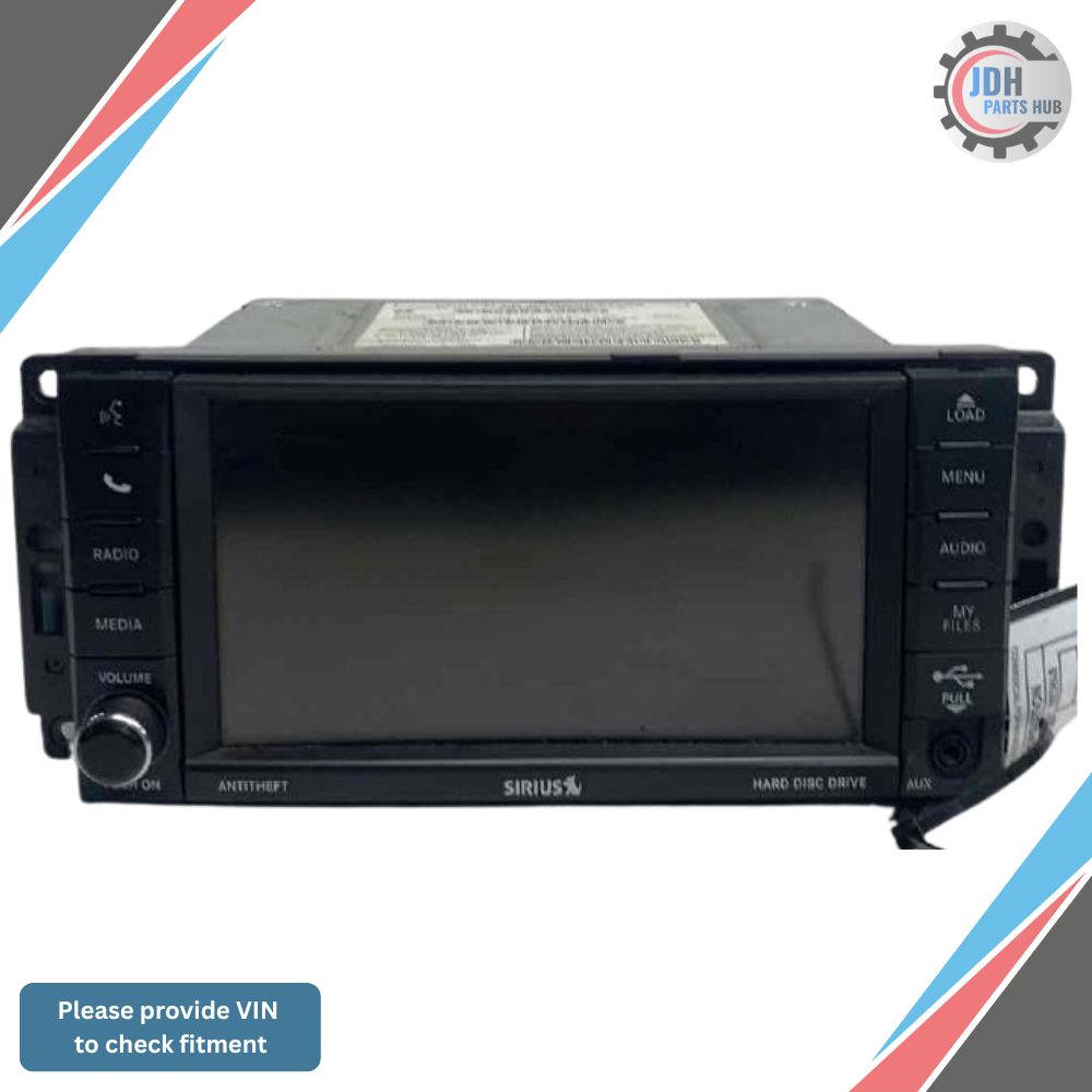 2012 Dodge Ram 1500 Radio AM FM CD DVD Player Receiver with Navigation ID RHB — view 1