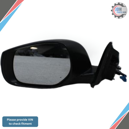 2014–2021 Infiniti Q50 Left Driver Side Door Mirror Heated Gray OEM — view 1