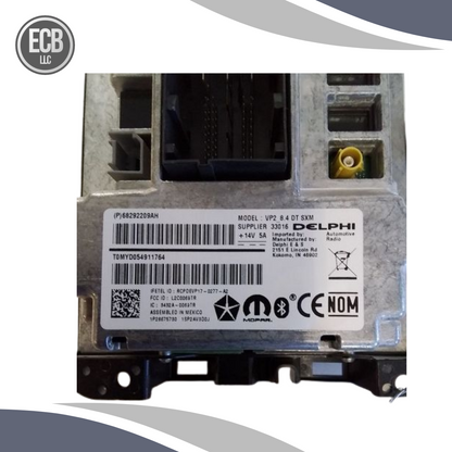 2019–2020 RAM 1500 8.4? Uconnect Radio Display Receiver OEM — view 2