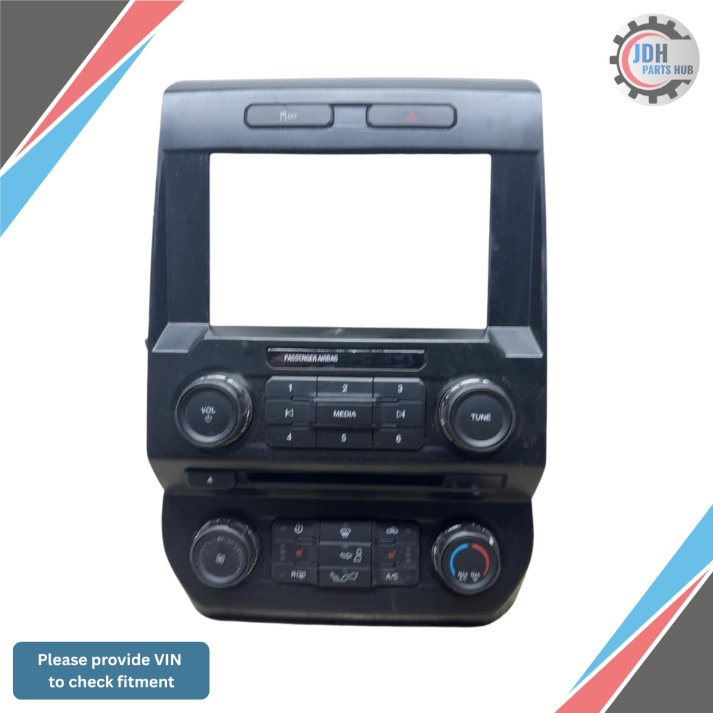 2019–2020 Ford F150 Radio Control Panel AC Heater Controls ID KL3T-18E243-CD<wbr/>C — view 1