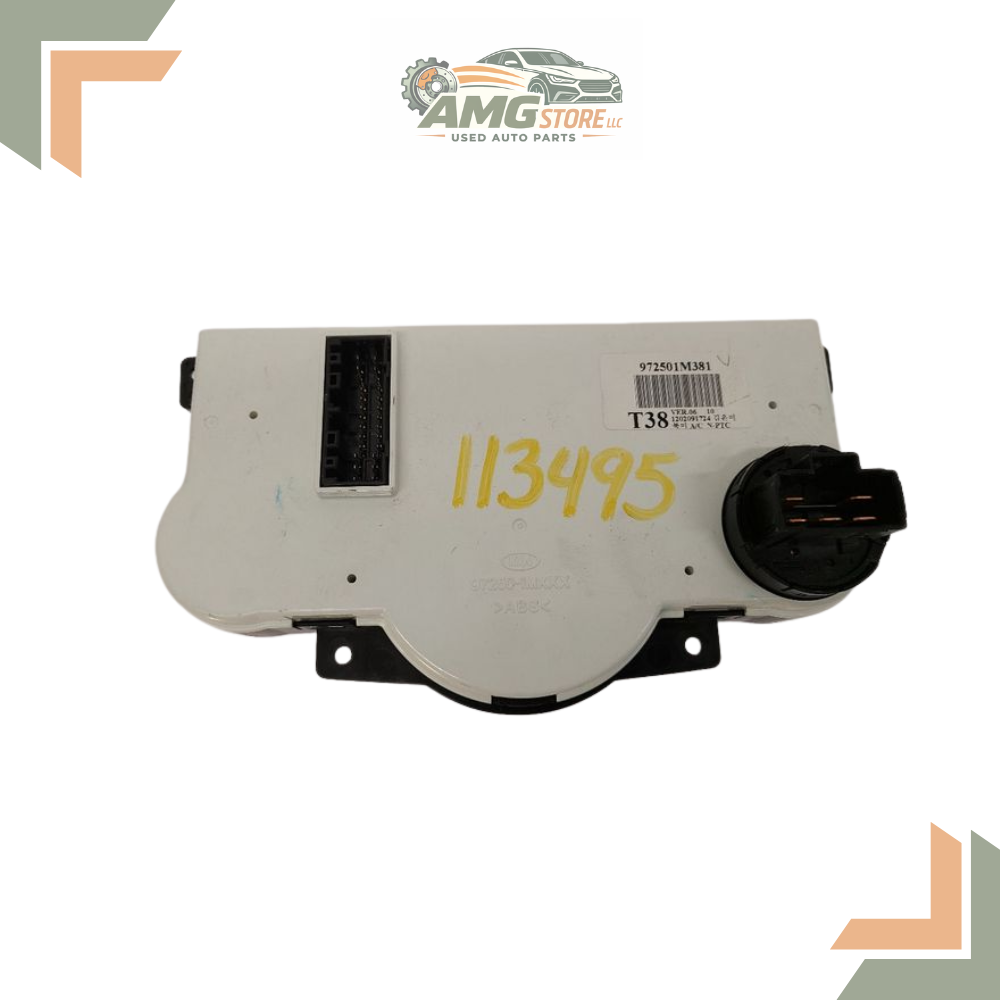 2010–2013 Kia Forte Manual A/C AC Heater Temperature Climate Control OEM — view 3