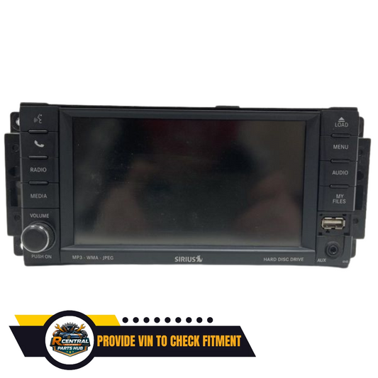 2011 Dodge Truck Ram 1500 AM FM Radio Receiver with Navigation with Display Screen OEM — view 1