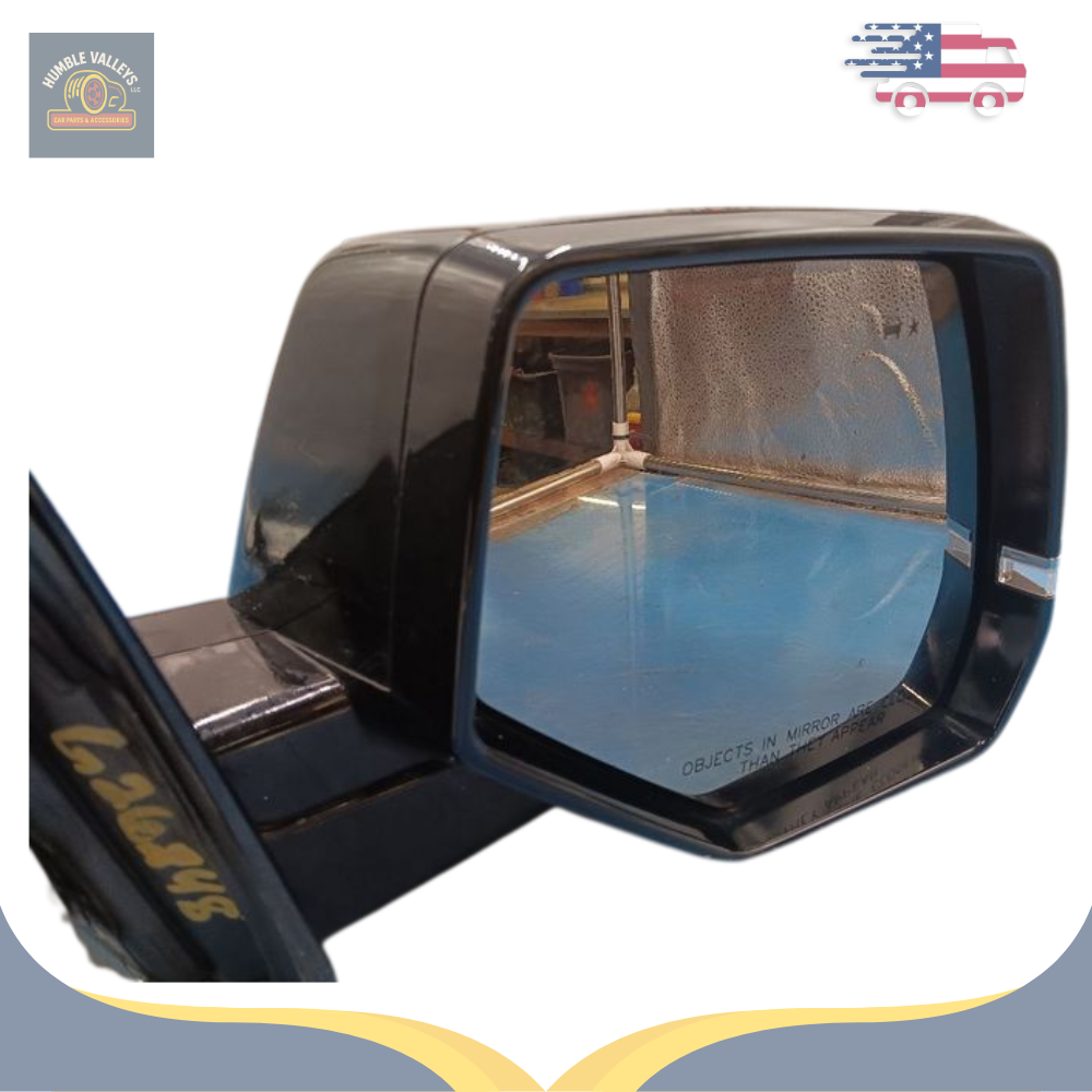 2015–2020 Cadillac Escalade Right Passenger Side Door Mirror Black Surround view — view 3