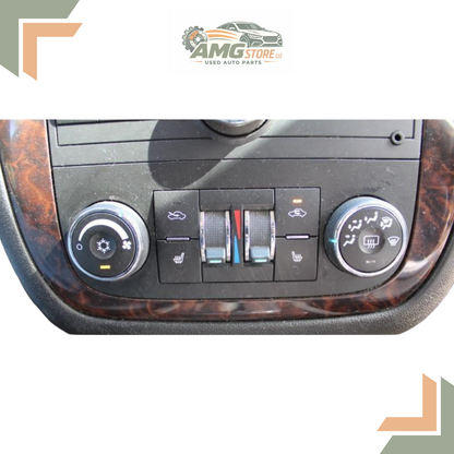 2012–2016 Chevrolet Impala A/C AC Heater Temperature Control Unit — view 2