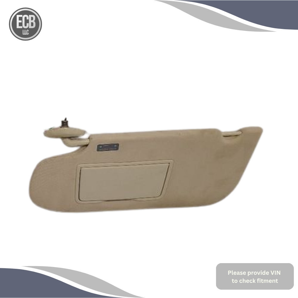 2013–2019 Ford Taurus LH Driver Sunvisor with Homelink OEM — view 1