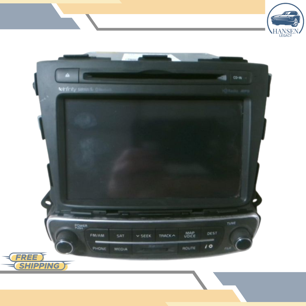 2014 Kia Sorento Radio Receiver Display with Navigation 14 TESTED — view 3