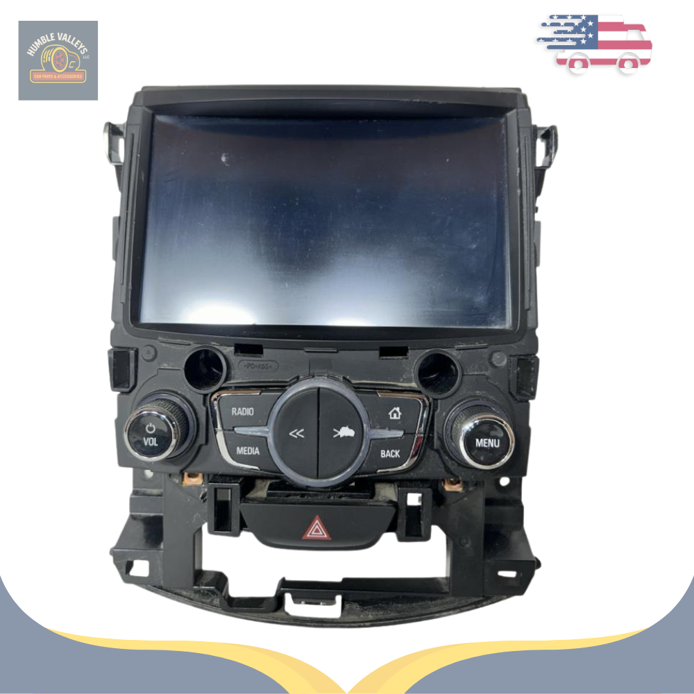 2016–2017 Chevrolet Cruze Radio Receiver 8" Display Option UQA OEM — view 1