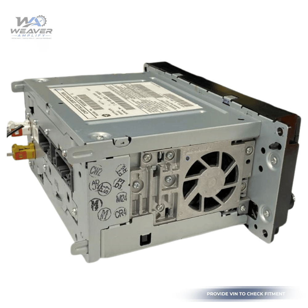 2013–2017 Jeep Patriot AM-FM-CD-DVD-M<wbr/>P3-HDD Radio Receiver RBZ with Satellite OEM — view 4