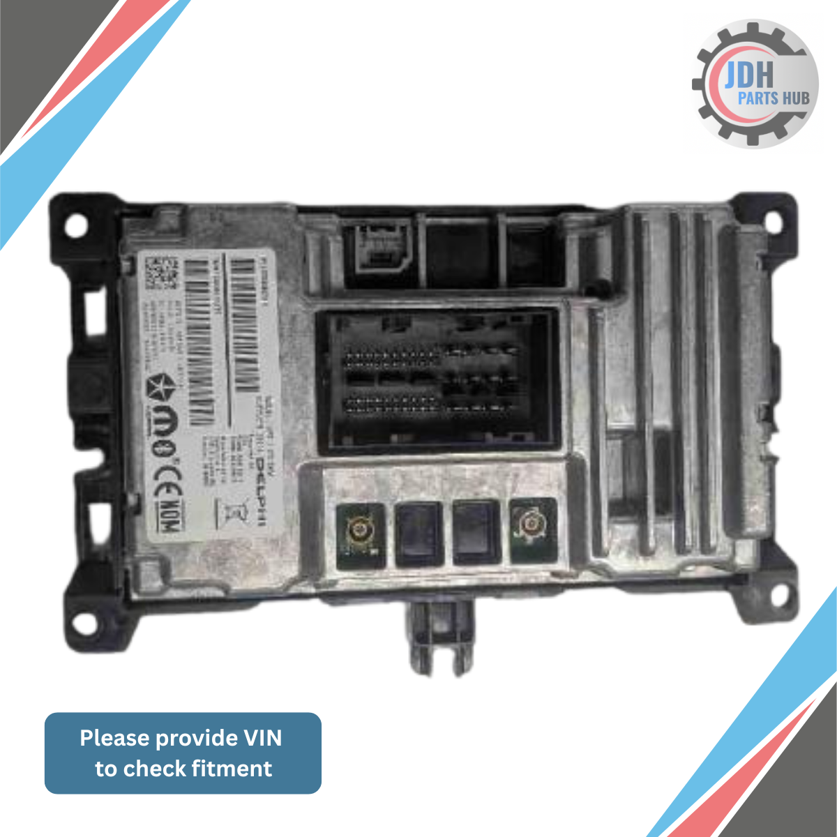 2018 Jeep Grand Cherokee 7" Radio Display Screen Receiver SiriusXM OEM — view 2