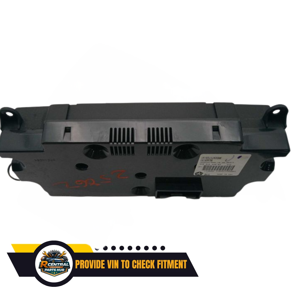 2011–2013 Jeep Grand Cherokee Manual Climate AC Heater Temperature Control OEM — view 3