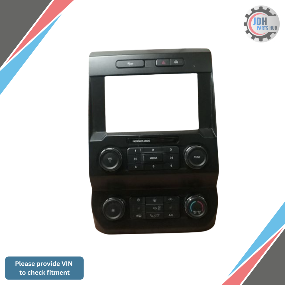 2019–2020 Ford F150 Radio Control Panel AC Heater Controls ID KL3T-18E243-CD<wbr/>C — view 1