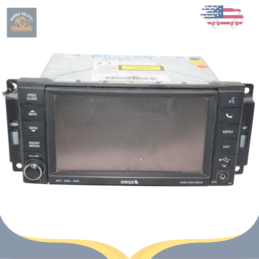 2013 Chrysler 200 AM-FM-CD-DVD-H<wbr/>DD Navigation UConnect Radio RHR OEM 13 — view 1