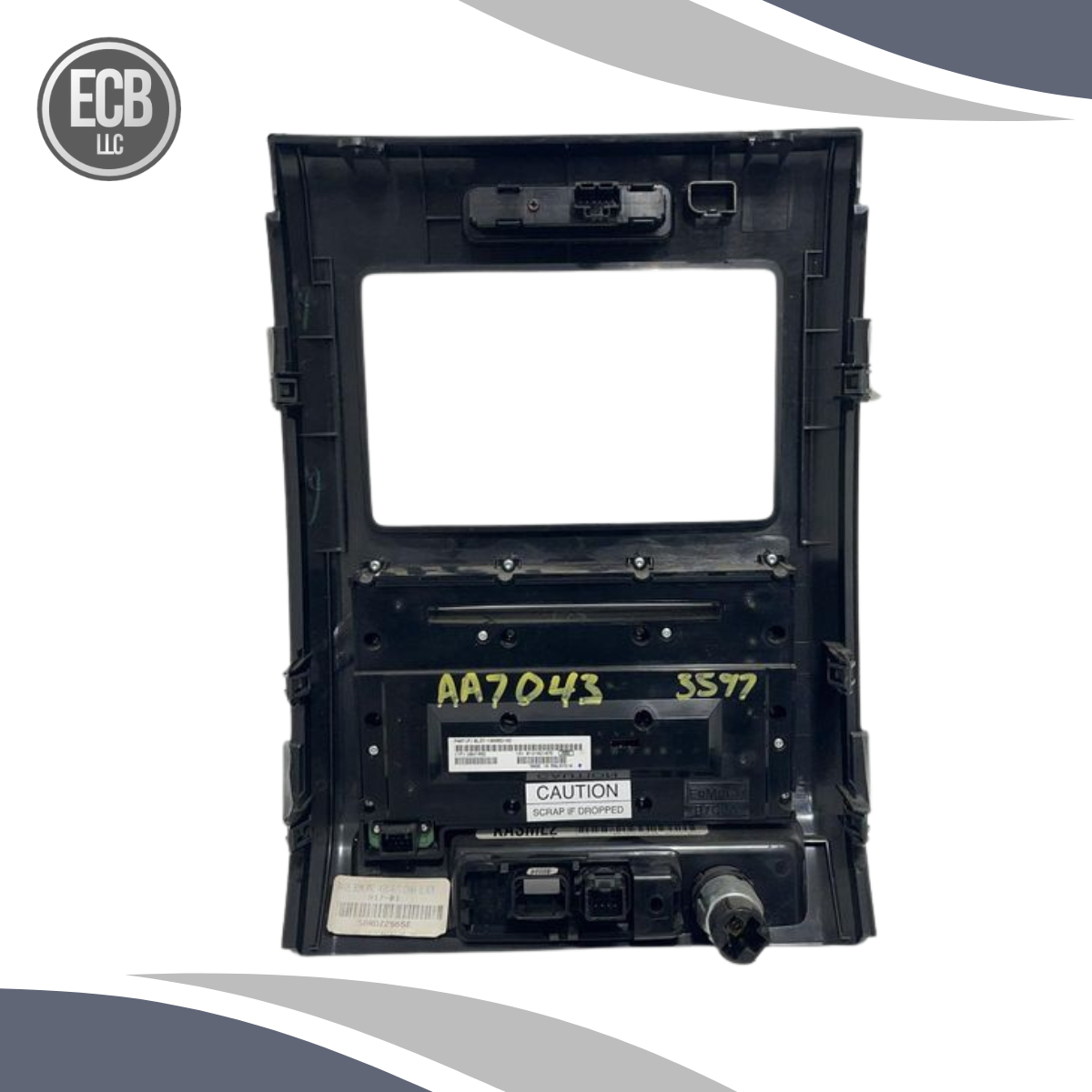 2011–2012 Ford F150 Receiver Control Panel 8" Touchscreen OEM — view 3