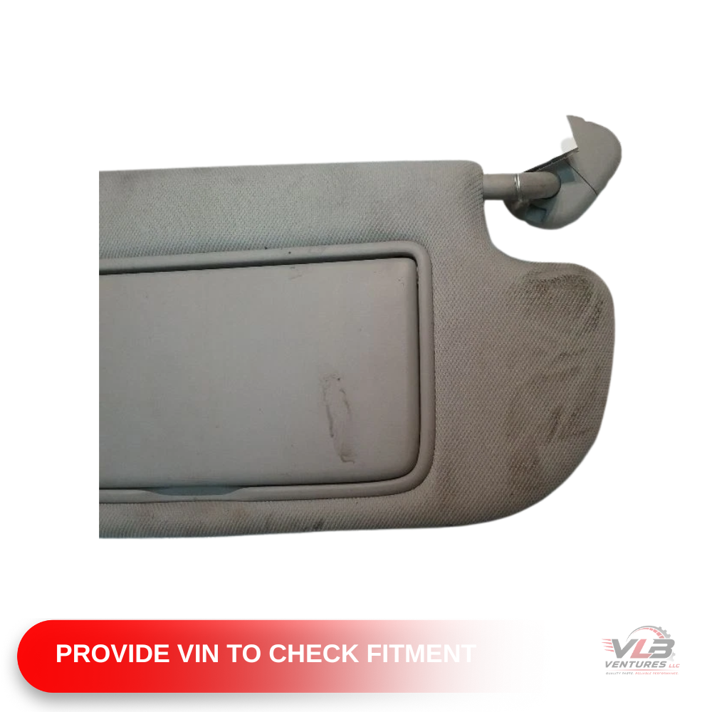 2014–2023 Infiniti Q50 RH Passenger Sunvisor Sun Visor with Mirror & Light OEM — view 2