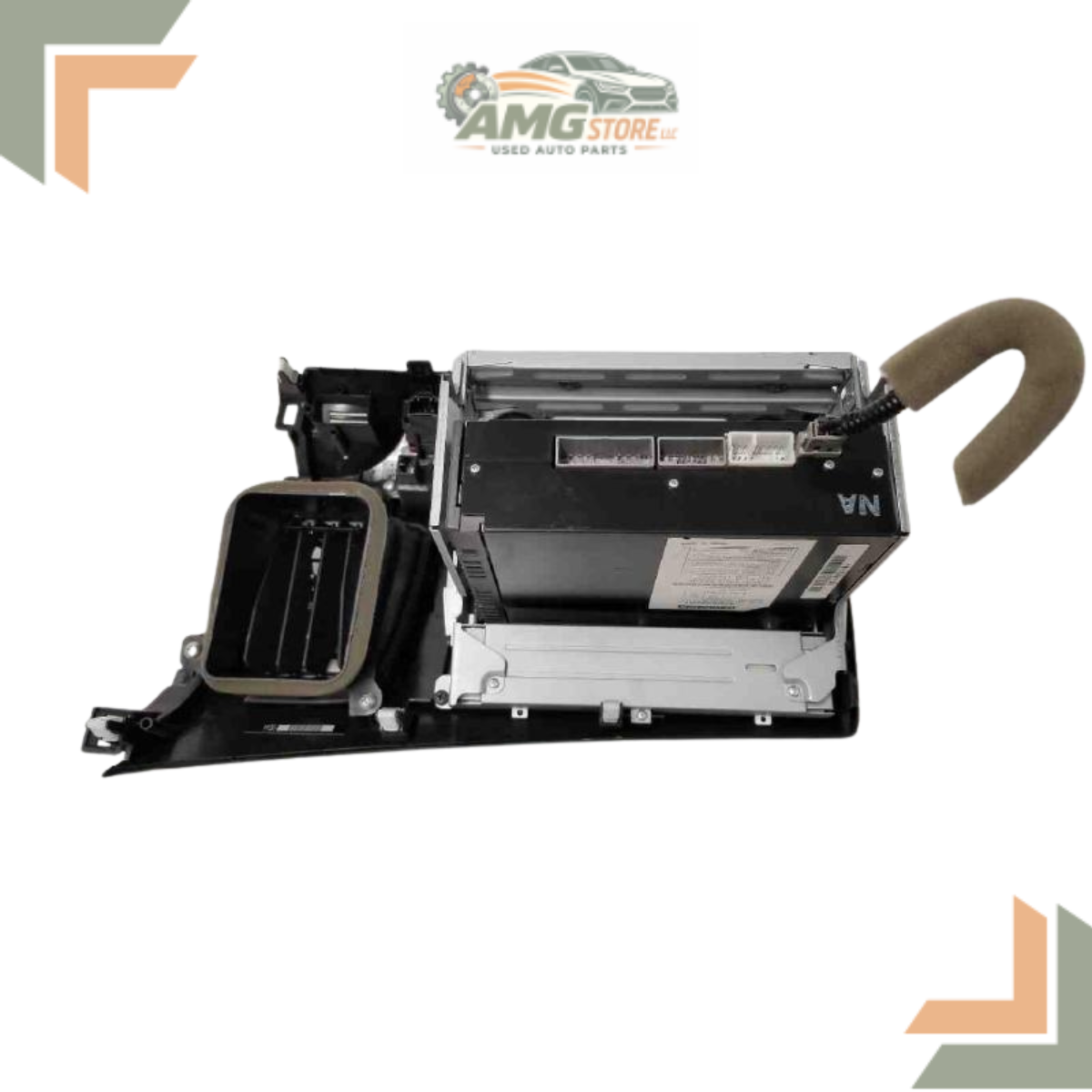 2006–2011 Honda Civic AM FM CD MP3 Radio Receiver Assembly OEM — view 3