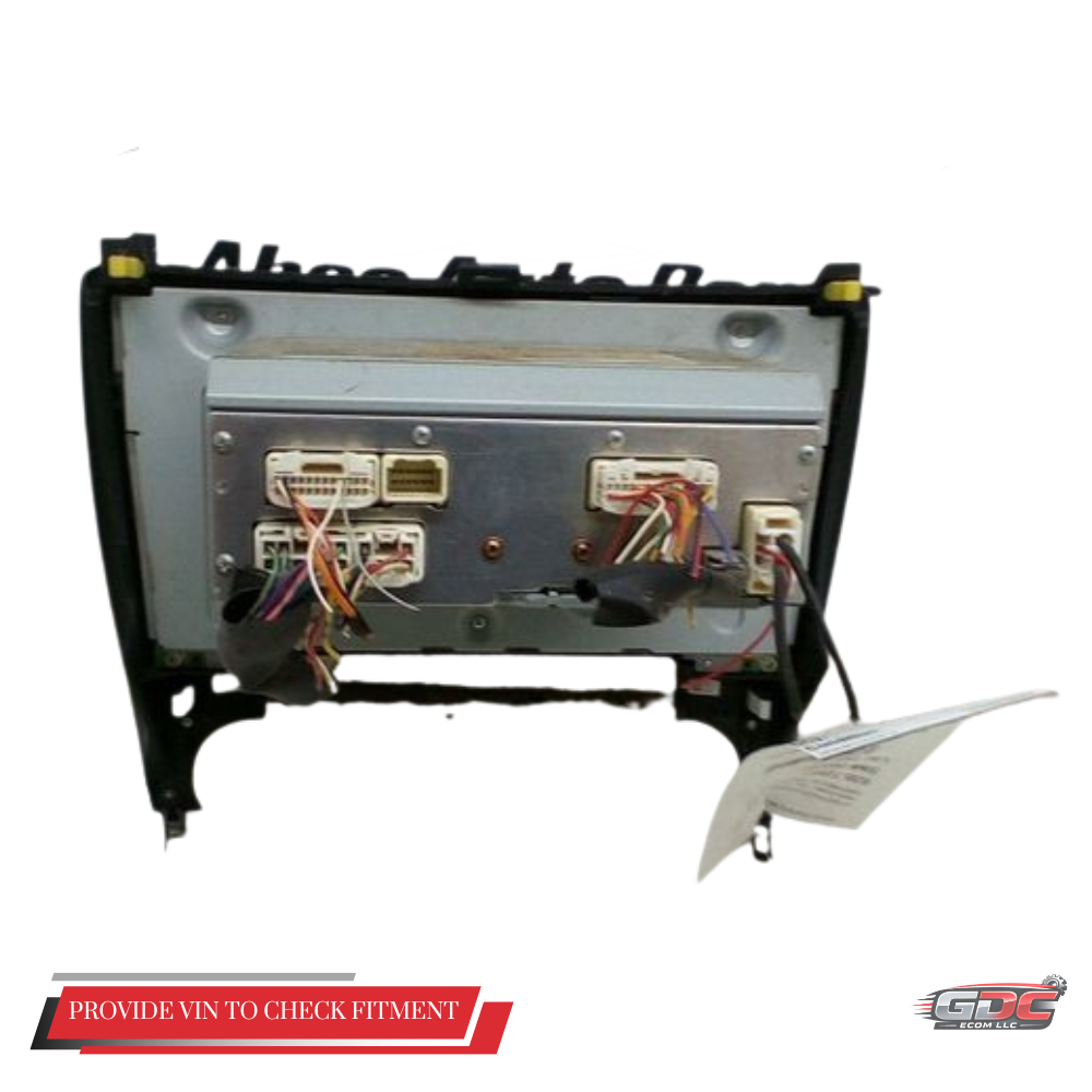 2015 Toyota Camry Radio Receiver Display Screen OEM 10803 — view 2