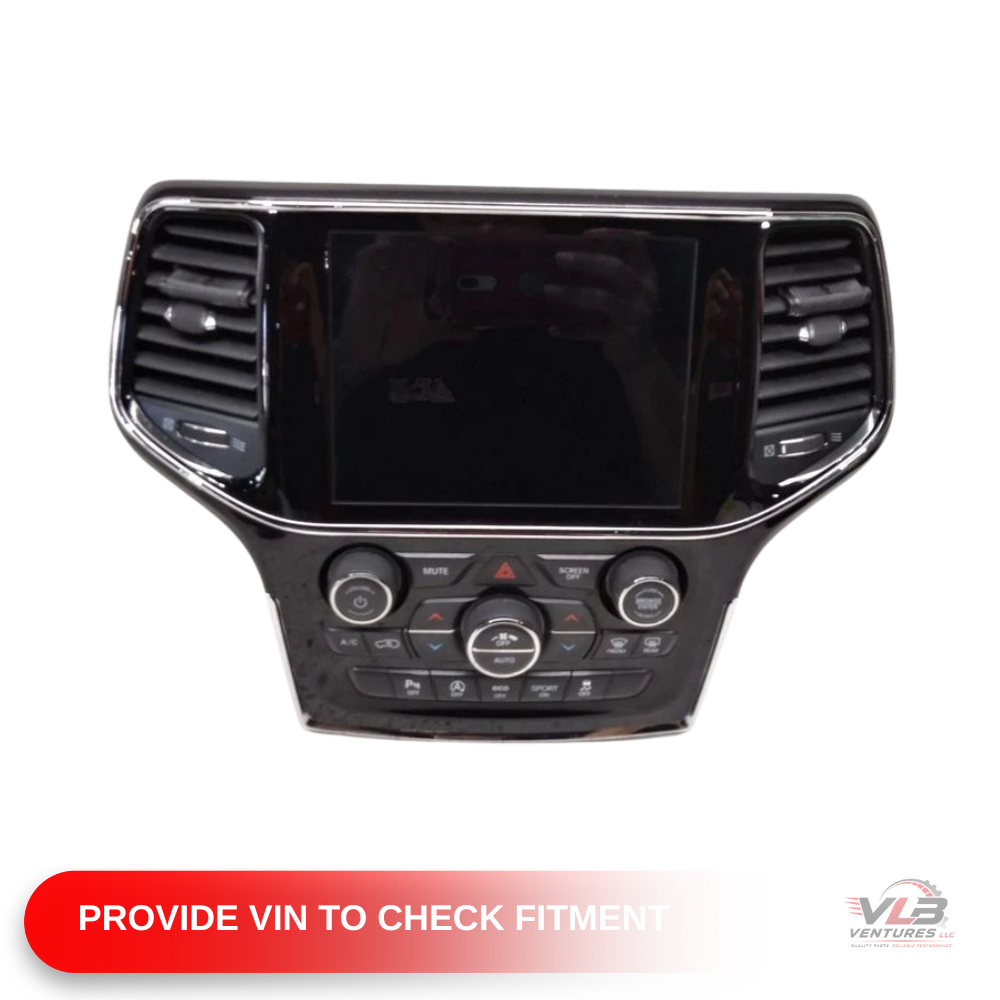 2019–2020 Jeep Grand Cherokee Climate AC Heater Control Unit with Bezel OEM — view 1