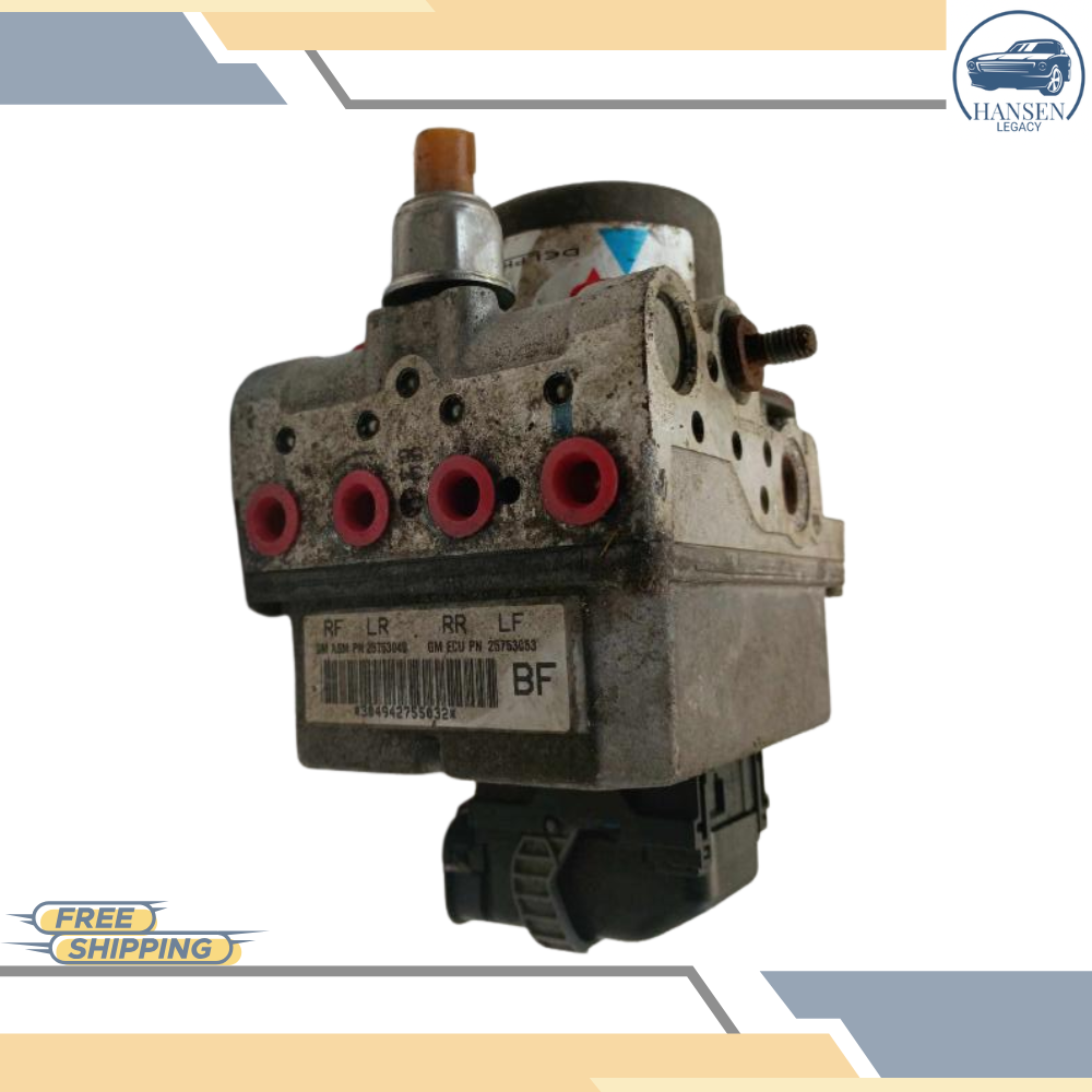 2005–2007 Cadillac SRX CTS Anti Lock Brake ABS Pump Assembly OEM — view 2