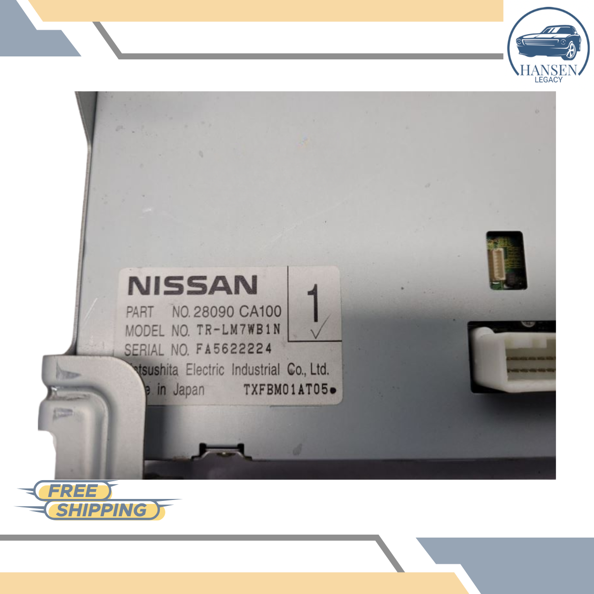 2003–2007 Nissan Murano Information Display Screen Dash Navigation 04 05 06 — view 5