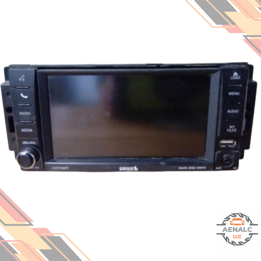 2012–2014 Chrysler 200 AM FM Radio Receiver Display Screen RBZ OEM — view 1