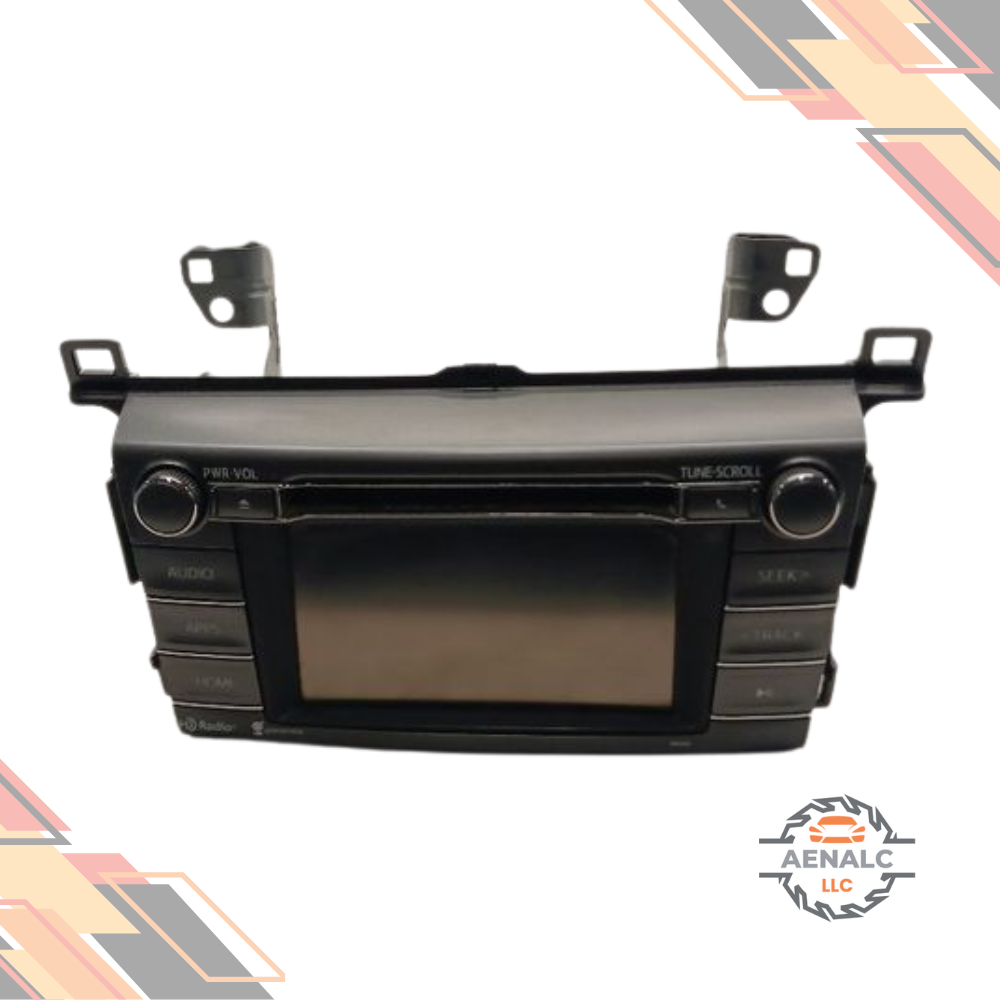 2014–2015 Toyota RAV4 Radio Display Receiver CD 100326 100325 OEM 0R100 or 42200 — view 3