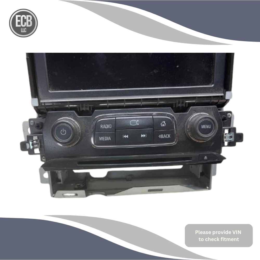 2014–2017 Chevrolet Impala Radio AM/FM MyLink 8" Display Screen Media Control Panel — view 2