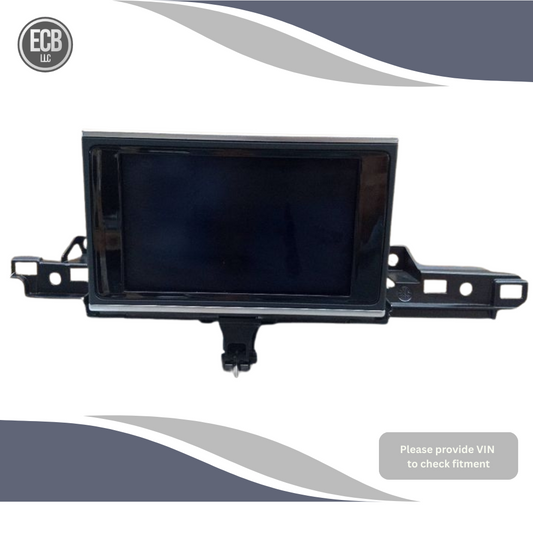 2012–2015 Audi A6 GPS Information TV Display Screen Monitor Assembly OEM — view 1