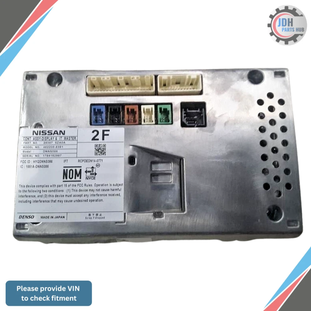 2017 Nissan Pathfinder Armada QX60 Touch Screen NAVIGATION Radio Display OEM — view 3
