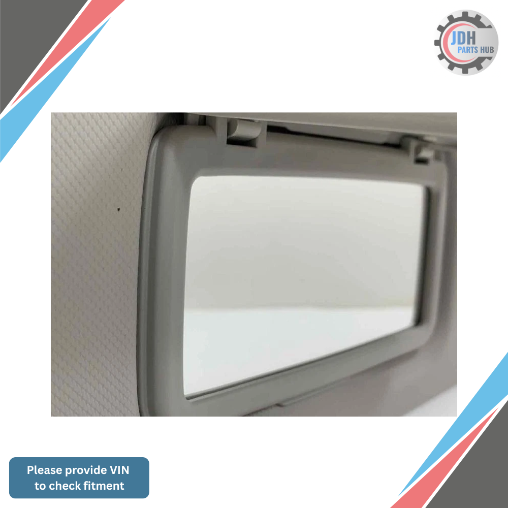 2017–2023 Subaru Impreza LH Driver Sunvisor Sun Visor with Mirror & Extender OEM — view 2