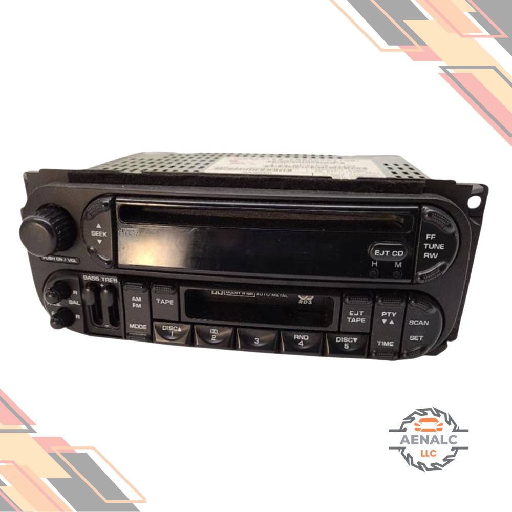 2002–2007 Jeep Liberty Radio Receiver CD Player Id RAZ 03 04 05 06 — view 1