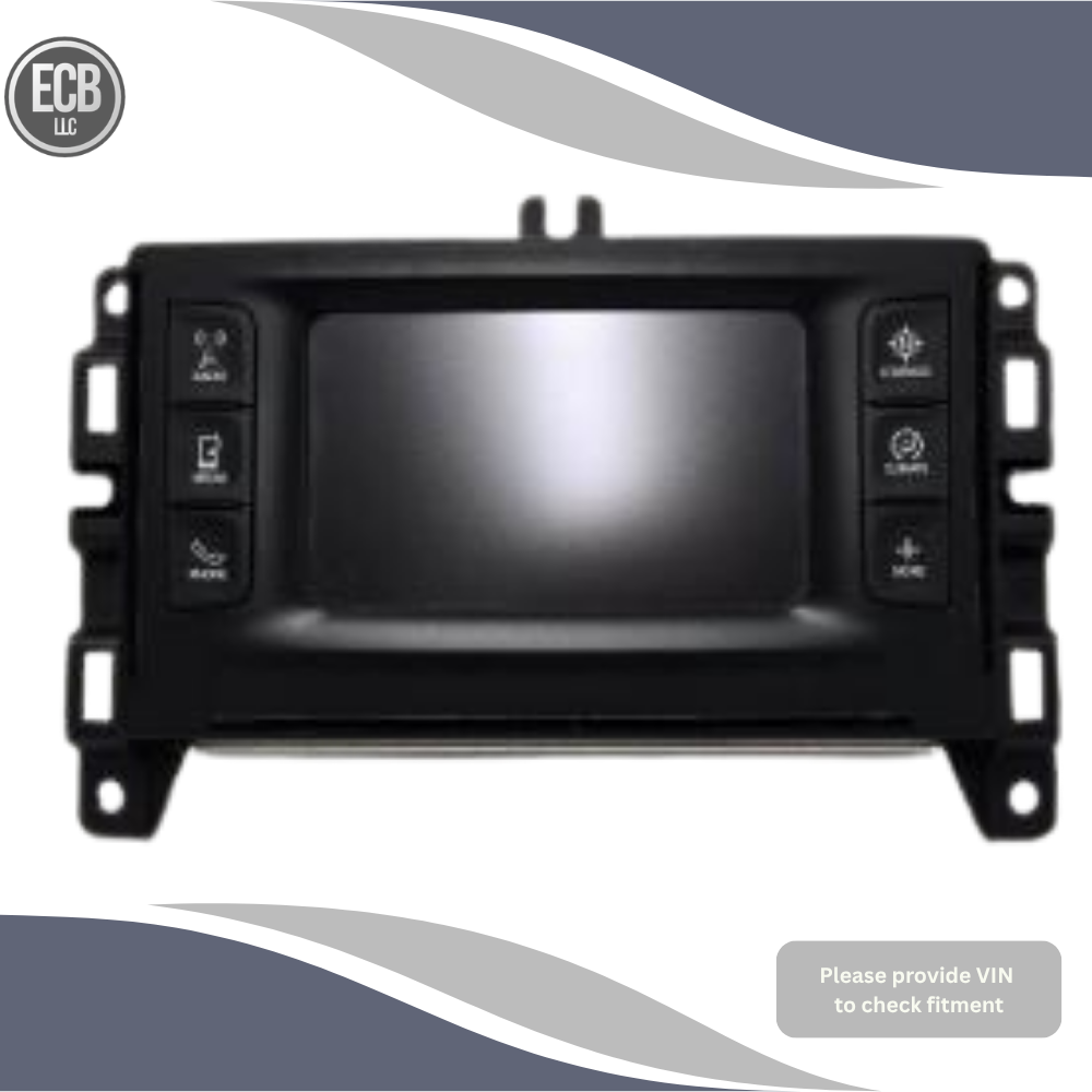 2016–2017 Chrysler 200 AM FM Satellite Ready Radio with 5 INCH Display OEM — view 1