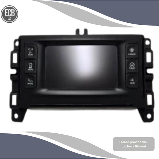 2016–2017 Chrysler 200 AM FM Satellite Ready Radio with 5 INCH Display OEM — view 1