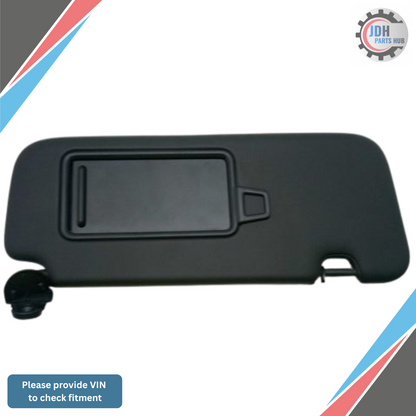 2019–2021 Kia Forte RH Passenger Sunvisor Sun Visor with Mirror OEM — view 2