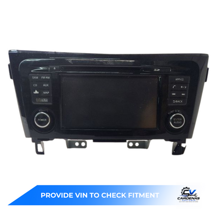 2014–2016 Nissan Rogue AM FM CD Navigation Radio Receiver 25915-4BA0A OEM — view 1