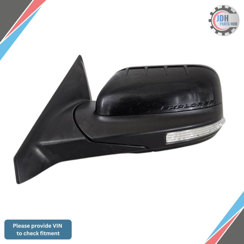2011–2015 Ford Explorer Front Left Driver Side View Mirror Assembly OEM — view 2