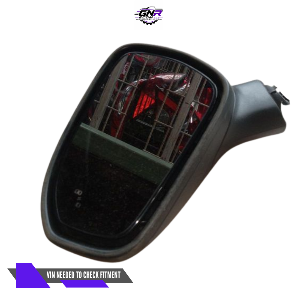 2019–2020 Ford Fusion Left Driver Side View Door Mirror with Blind Spot Black OEM — view 3