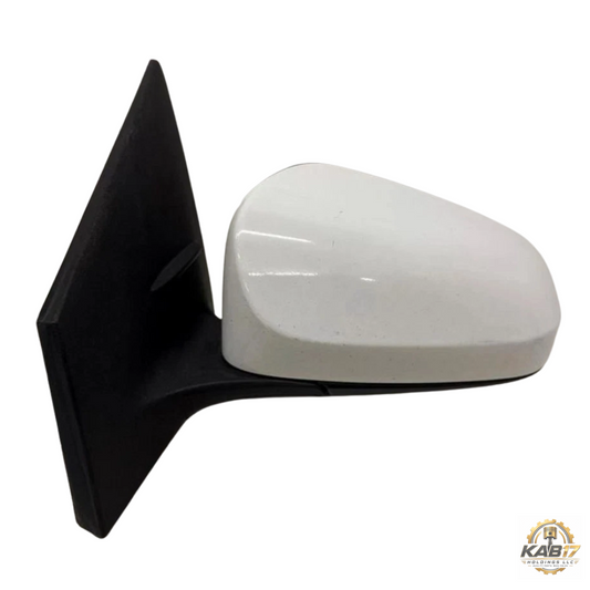 2014–2019 Toyota Corolla Left Driver Side View Door Mirror Heated White OEM — view 1