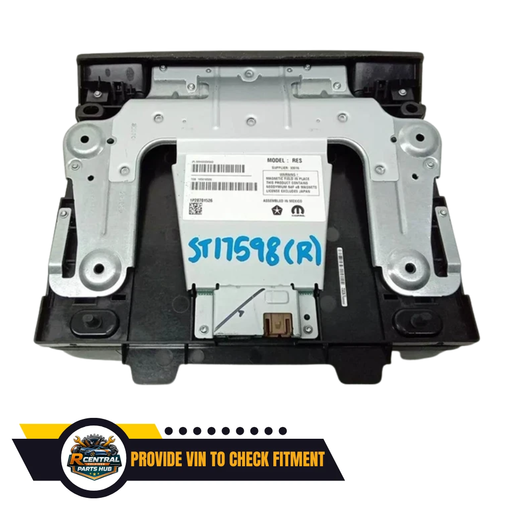 2017–2022 Chrysler Pacifica Rear Seat Back Mounted Information TV Display Screen — view 3
