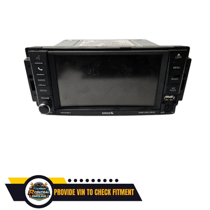 2012–2016 Chrysler Town & Country Multimedia SAT DVD Radio RBZ OEM — view 1