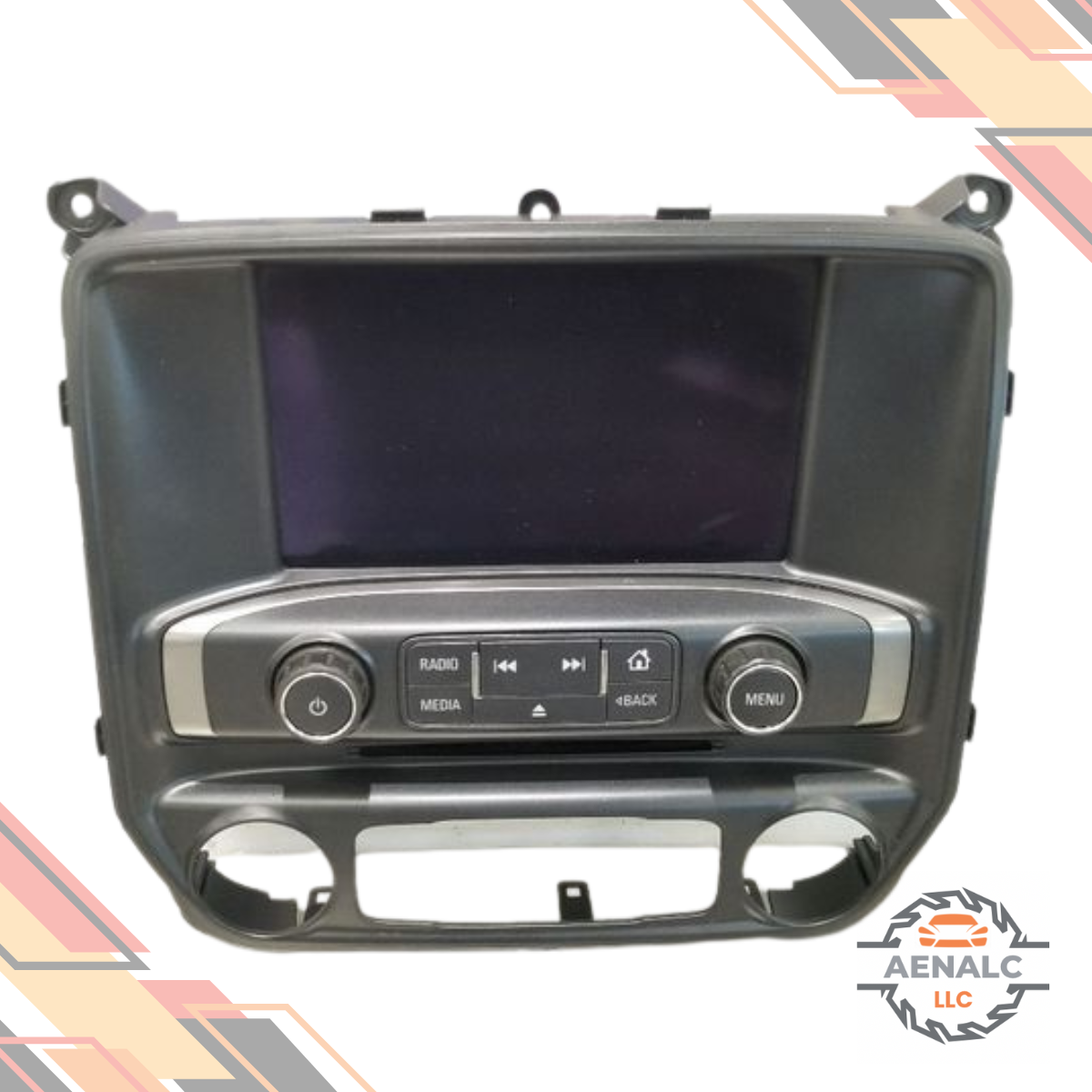 2014 Chevrolet Silverado 1500 2500 Audio Radio Control Panel with Screen ID 23176312 — view 1