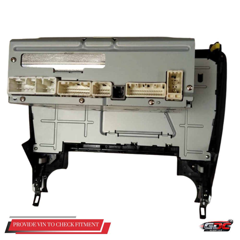 2016–2017 Toyota Camry AM FM CD Radio Player Display Screen Face ID 100614 OEM — view 3