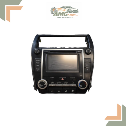 2012 TOYOTA CAMRY RADIO DISPLAY & RECEIVER 57012 OEM 12 — view 1