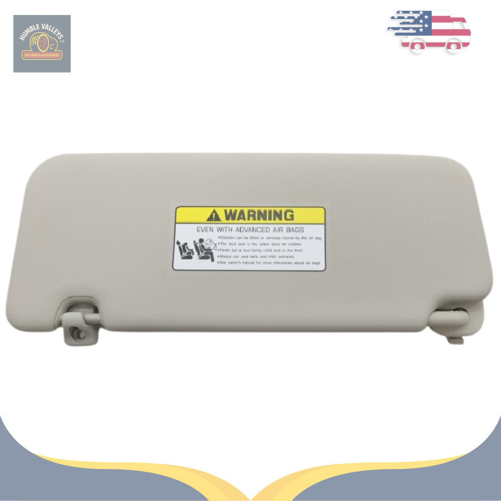 2023–2024 Kia Niro RH Passenger Sunvisor Sun Visor with Mirror OEM — view 1