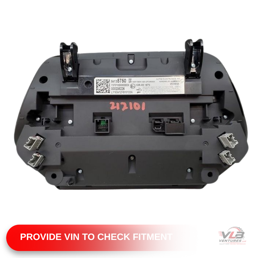 2017 Chevrolet Camaro Dash Mounted Radio Display and Control Panel — view 2