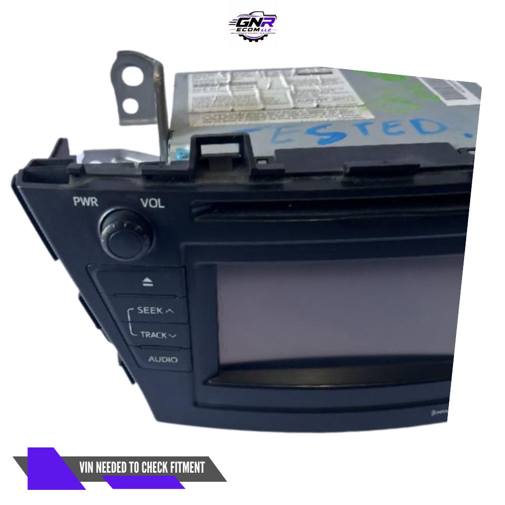 2012–2014 Toyota PRIUS Touch Screen Stereo AM FM XM HD Radio CD Player 57011 OEM — view 3